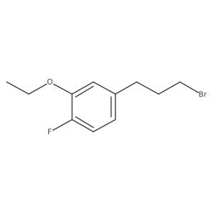 1-(3-Bromopropyl)-3-ethoxy-4-fluorobenzene Structure