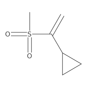 (1-Methanesulfonylethenyl)cyclopropane结构式