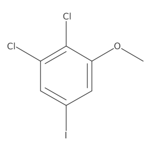 1,2-Dichloro-5-iodo-3-methoxybenzene Structure