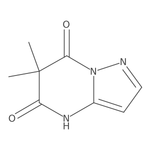 5-hydroxy-6,6-dimethyl-6H,7H-pyrazolo[1,5-a]pyrimidin-7-one Structure