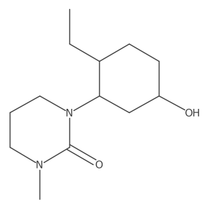 1-(2-Ethyl-5-hydroxycyclohexyl)-3-methyl-1,3-diazinan-2-one Structure