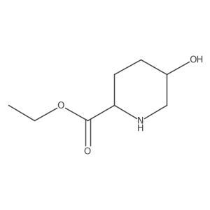 (2S,5S)-Ethyl 5-hydroxypiperidine-2-carboxylate Structure