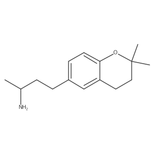 (2R)-4-(2,2-dimethyl-3,4-dihydro-2H-1-benzopyran-6-yl)butan-2-amine Structure