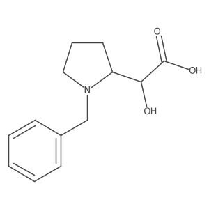 2-(1-Benzylpyrrolidin-2-yl)-2-hydroxyacetic acid结构式