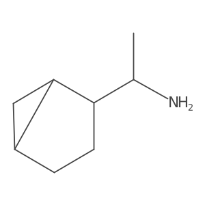 (1S)-1-(2-Bicyclo[3.1.0]hexanyl)ethanamine结构式