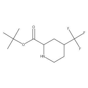 Tert-butyl 4-(trifluoromethyl)piperidine-2-carboxylate Structure