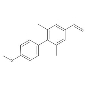 2,6-Dimethyl-4'-methoxy-[1,1'-biphenyl]-4-carbaldehyde Structure