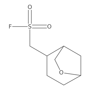 {6-Oxabicyclo[3.2.1]octan-2-yl}methanesulfonyl fluoride Structure