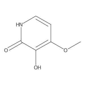3-Hydroxy-4-methoxy-1,2-dihydropyridin-2-one Structure