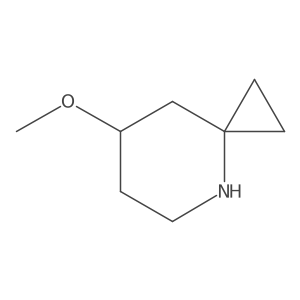 7-Methoxy-4-azaspiro[2.5]octane结构式