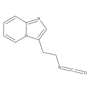 3-(2-Isocyanatoethyl)imidazo[1,2-a]pyridine Structure