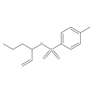 Hex-1-en-3-yl 4-methylbenzene-1-sulfonate Structure