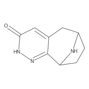 2,5,6,7,8,9-Hexahydro-3H-6,9-epiminocyclohepta[c]pyridazin-3-one Structure