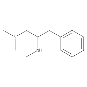 Dimethyl[2-(methylamino)-3-phenylpropyl]amine Structure