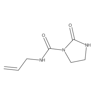 2-oxo-N-(prop-2-en-1-yl)imidazolidine-1-carboxamide Structure