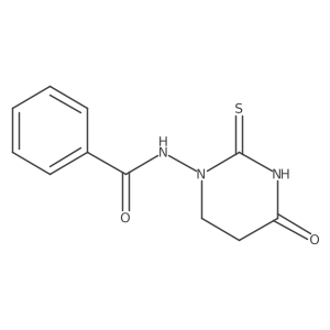 Benzamide,n-(tetrahydro-4-oxo-2-thioxo-1(2h)-pyrimidinyl)-结构式