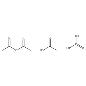 Acetic acid;acetyl acetate;dihydroxy(oxo)phosphanium Structure