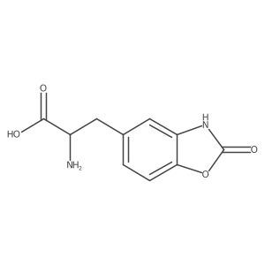2-Amino-3-(2-oxo-2,3-dihydro-1,3-benzoxazol-5-yl)propanoic acid Structure