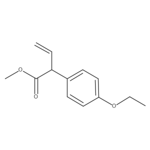 Methyl I+/--ethenyl-4-ethoxybenzeneacetate Structure