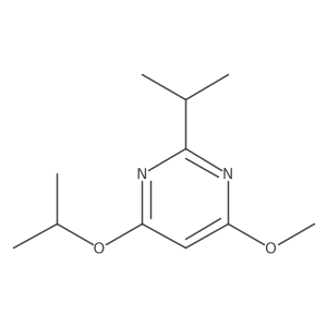 4-Isopropoxy-2-isopropyl-6-methoxypyrimidine Structure