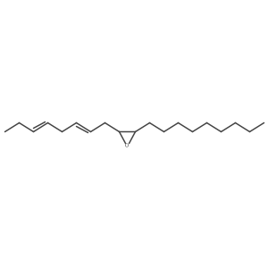 9S,10R-Epoxy-3Z,6Z-nonadecadiene Structure