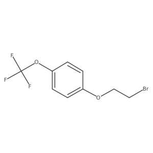 1-(2-Bromoethoxy)-4-(trifluoromethoxy)benzene Structure