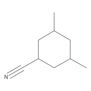 3,5-Dimethylcyclohexane-1-carbonitrile Structure