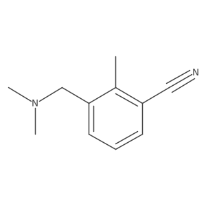 3-[(Dimethylamino)methyl]-2-methylbenzonitrile结构式