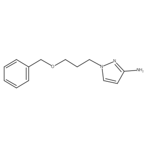1-[3-(benzyloxy)propyl]-1H-pyrazol-3-amine Structure