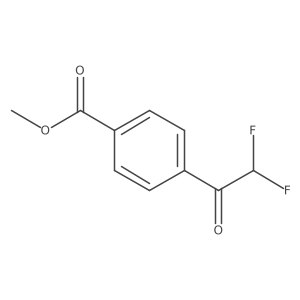 Methyl 4-(2,2-difluoroacetyl)benzoate Structure