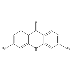 3,6-Diamino-8,10-dihydroacridin-9(8aH)-one结构式