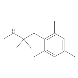 Methyl[2-methyl-1-(2,4,6-trimethylphenyl)propan-2-yl]amine Structure