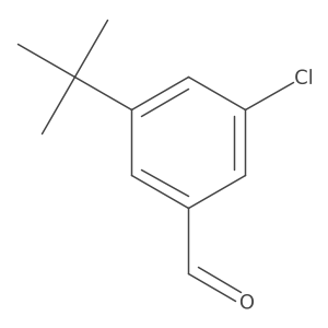 3-(tert-Butyl)-5-chlorobenzaldehyde Structure