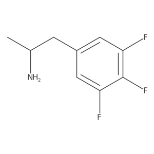 (2R)-1-(3,4,5-trifluorophenyl)propan-2-amine结构式