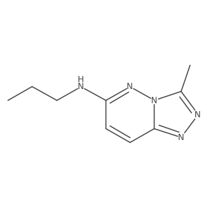3-methyl-N-propyl-[1,2,4]triazolo[4,3-b]pyridazin-6-amine Structure