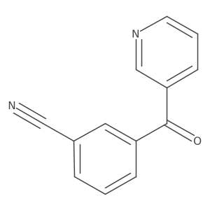 3-Nicotinoylbenzonitrile Structure