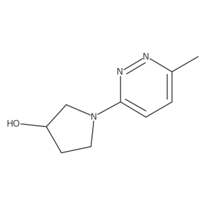 (S)-1-(6-methylpyridazin-3-yl)pyrrolidin-3-ol Structure