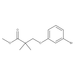 Methyl 3-(3-bromophenoxy)-2,2-dimethylpropanoate Structure