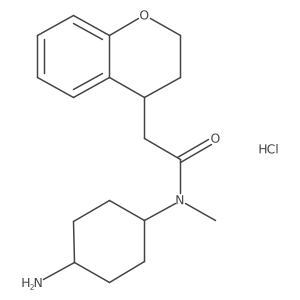N-(4-Aminocyclohexyl)-2-(3,4-dihydro-2H-chromen-4-yl)-N-methylacetamide;hydrochloride Structure