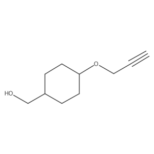 (4-Prop-2-ynoxycyclohexyl)methanol结构式
