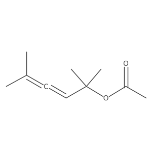 3,4-Hexadien-2-ol, 2,5-dimethyl-, 2-acetate结构式
