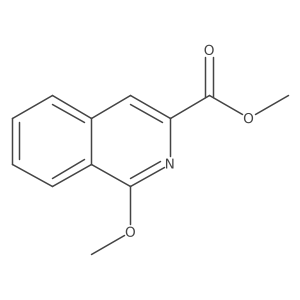 Methyl 1-methoxyisoquinoline-3-carboxylate结构式