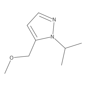 1-isopropyl-5-(methoxymethyl)-1H-pyrazole Structure