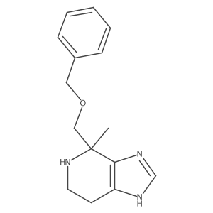 4-[(benzyloxy)methyl]-4-methyl-3H,4H,5H,6H,7H-imidazo[4,5-c]pyridine结构式