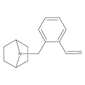 2-({7-Azabicyclo[2.2.1]heptan-7-yl}methyl)benzaldehyde结构式