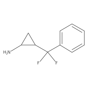 rac-(1R,2R)-2-[difluoro(phenyl)methyl]cyclopropan-1-amine Structure