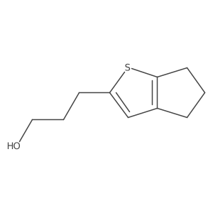 3-{4H,5H,6H-cyclopenta[b]thiophen-2-yl}propan-1-ol Structure