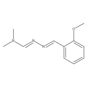 Formamide, N,N-dimethyl-, azine with o-anisaldehyde结构式