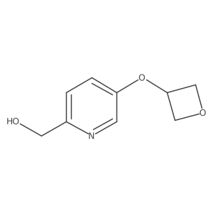 5-(3-oxetanyloxy)-2-Pyridinemethanol Structure
