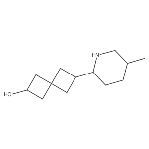 6-(5-Methylpiperidin-2-yl)spiro[3.3]heptan-2-ol Structure